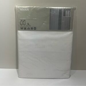 NEW IKEA VIVAN White Curtains 57 x 98“